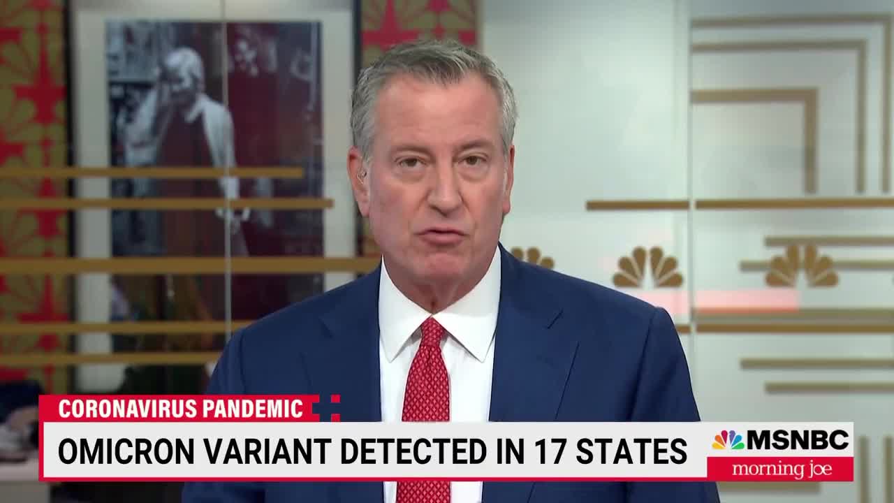 DeBlasio announces vaccine mandate...