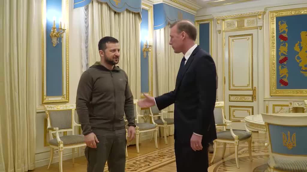 Biden advisor Jake Sullivan in Ukraine