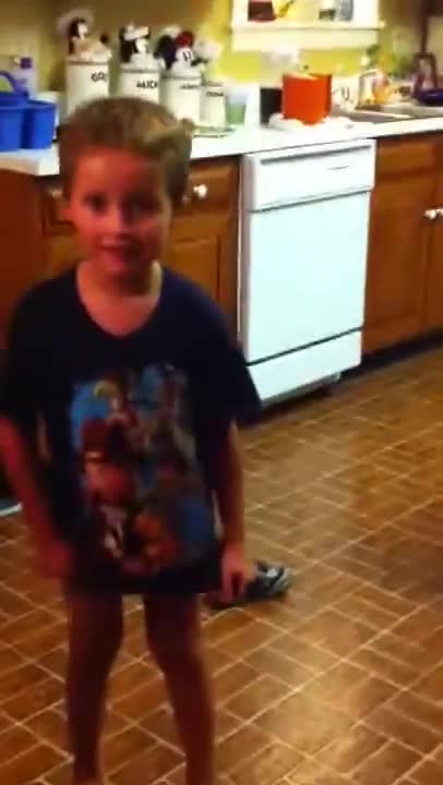 2011; Landon dancing. August 2011