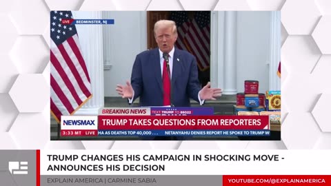 240817 Trump Changes His Campaign In Shocking Move - Announces His Decision.mp4