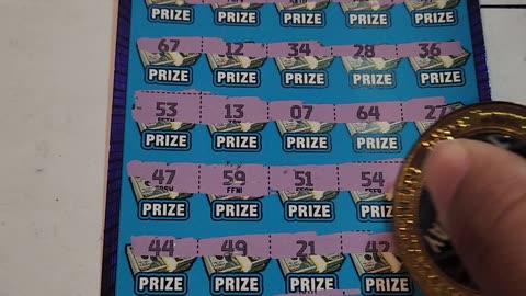 Cash Blitz Scratchoff Ticket #32