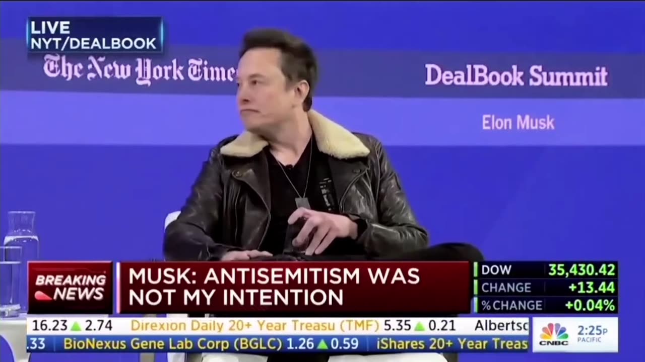 ELON MUSK HAS A MESSAGE