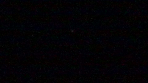 UFO Light ship interacts and responds