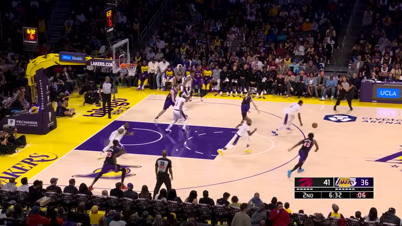 Full Game Highlights: Los Angeles Lakers vs. Toronto Raptors – Exciting Matchup on Nov 10, 2024!