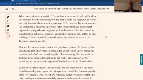 Moving to the Petroyuan