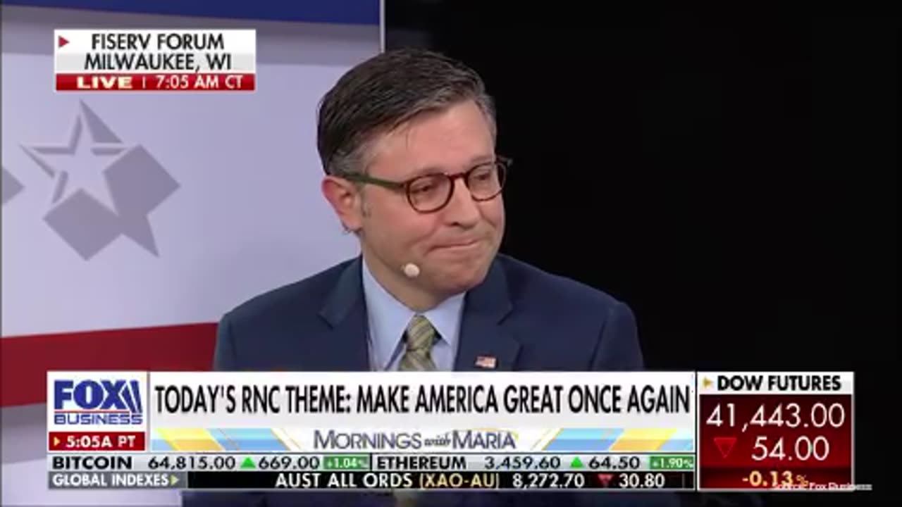 Speaker Johnson Claims He is "Prepared" to "Call on" Biden to Fire Corrupt Secret Service Director