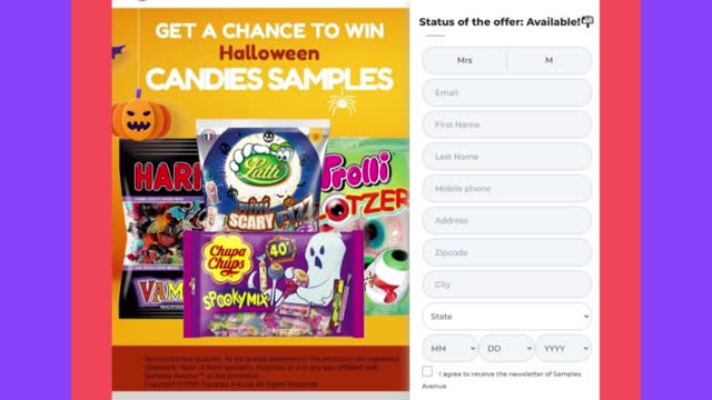 Win Bag of Candy!