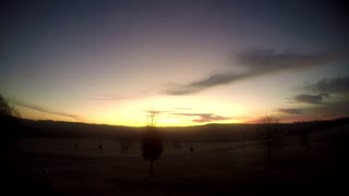 Sun Rise 11 23 22 29f/-2c