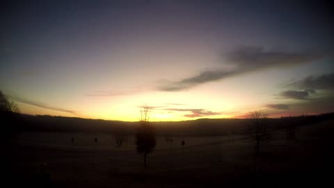 Sun Rise 11 23 22 29f/-2c