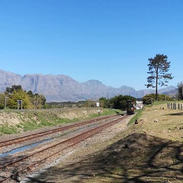 Wine tram South Africa