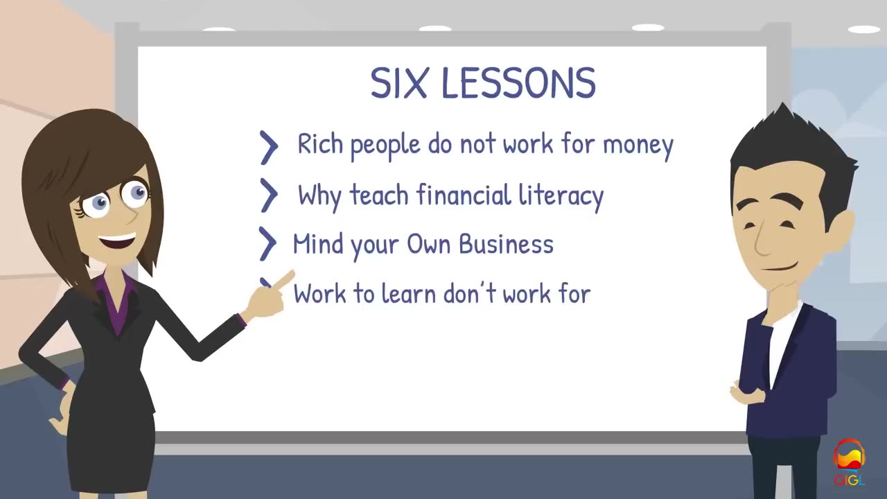 RICH DAD POOR DAD BOOK SUMMARY | 6 RULES OF MONEY