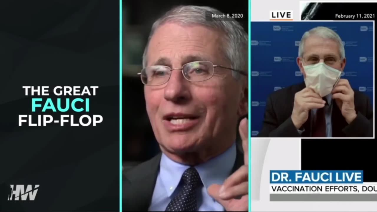 The Great Fauci Flip-Flop