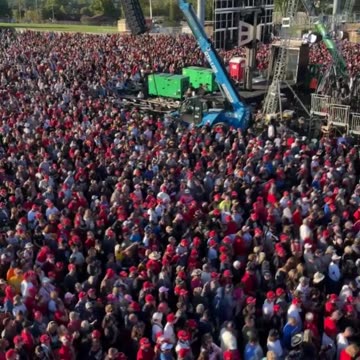 View From Trump Rally in Butler, Pennsylvania