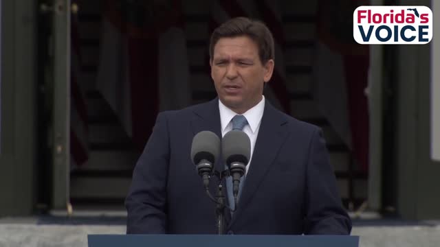 DeSantis Denounces ‘Wokeness’ in Second Inaugural Speech