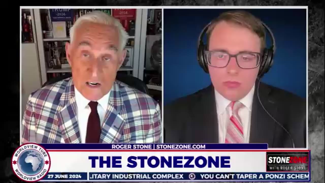 Trump v. Biden 2024- Pre-Debate Coverage With Roger Stone - The StoneZONE