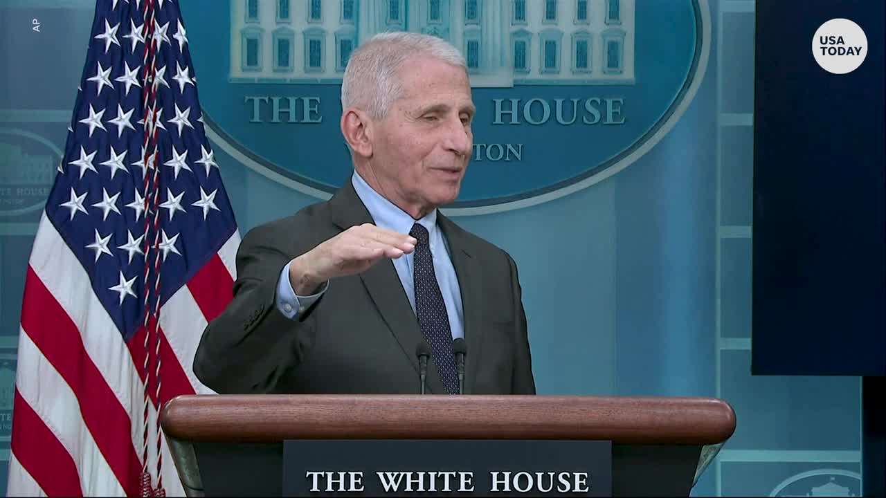 Dr. Anthony Fauci gives final White House COVID-19 briefing | USA TODAY