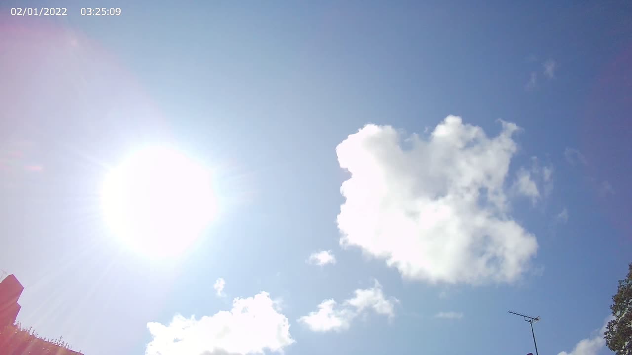 Sky Timelapse #131 - 4K - 12/7/2023 - (Chill/Relaxation)