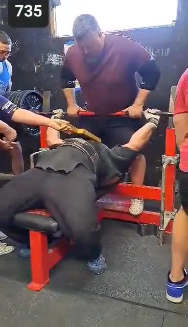 735 bench off 1 board