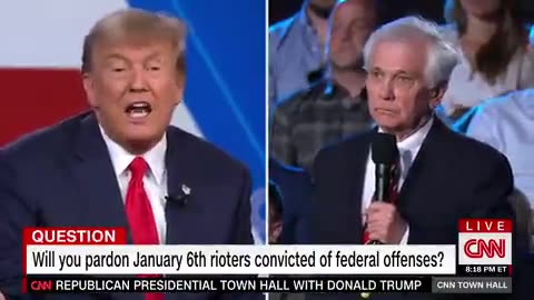 VigilantFox CNN Crowd Cheers as Trump Vows to Pardon Many People Arrested on January 6