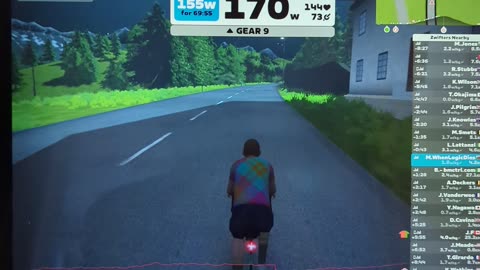 Time to get back in shape #zwift