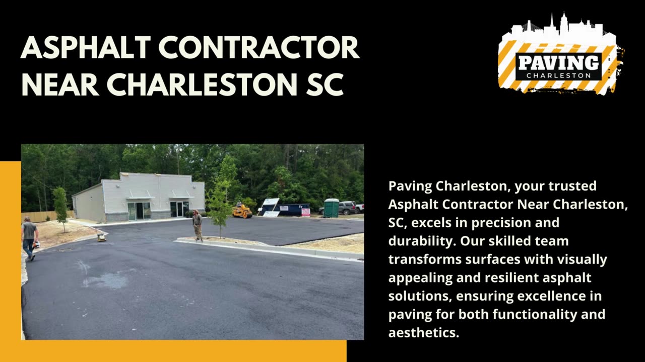 Looking For an Asphalt Contractor Near Charleston, SC