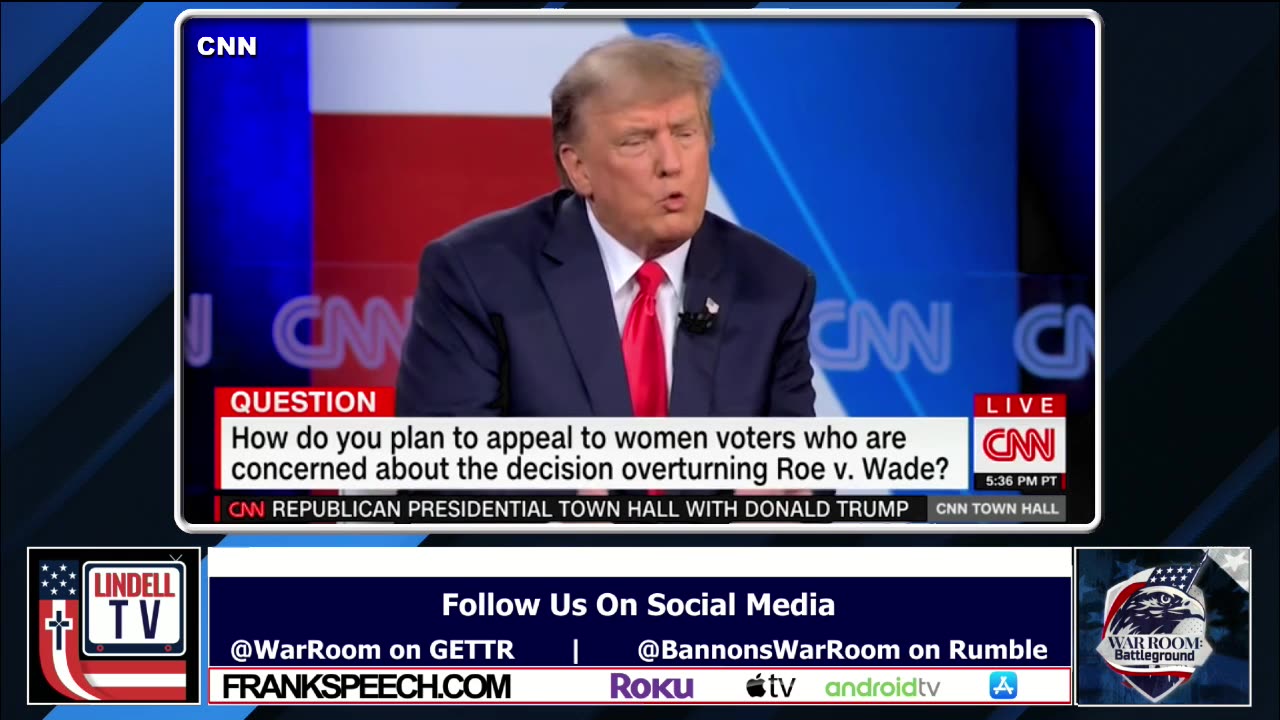 Bannon: President Trump's Powerful CNN TownHall, President Trump Answers Questions