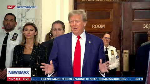 Trump Speaks Before Closing Arguments Begin