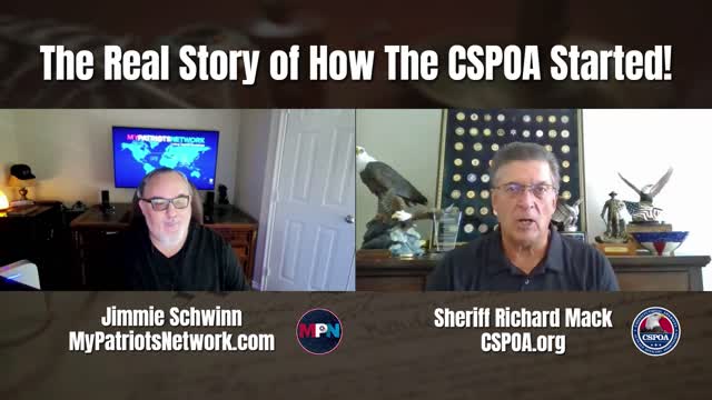 Sheriff Mack Reveals How The CSPOA REALLY Started!