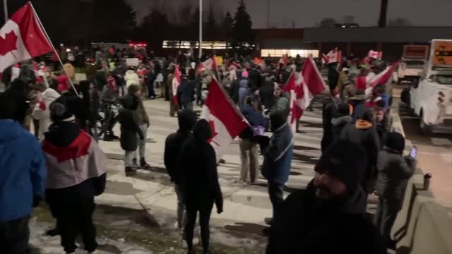 Ambassador Bridge *ARRESTS ARE HAPPENING*