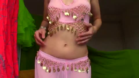 CUTE COLLEGE GIRL "GOING NAUGHTY" - BELLY DANCING