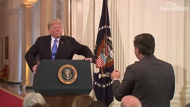 'You are a rude, terrible person' Trump attacks CNN reporter