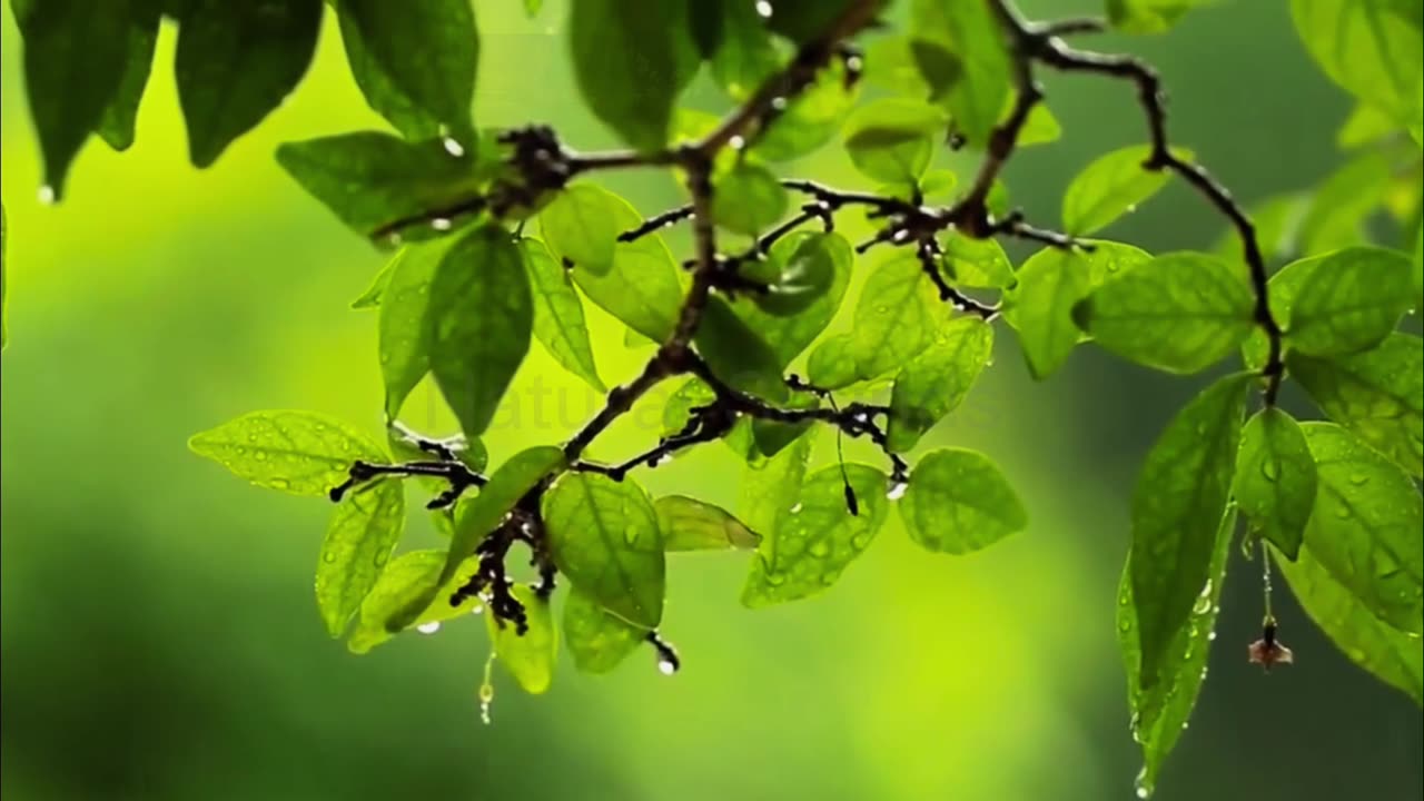 The world recognized the best relaxing thunderstorm sound - the rain sound of sleeping in the woods