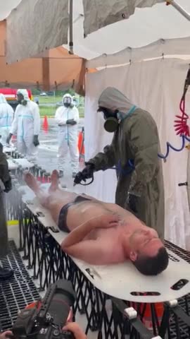 HazMatRadioactive Response EMS in Ukraine Simulating Conditions for Widespread Radioactive Event