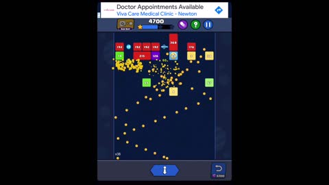 Bricks Ball Crusher Game Level 496 Walkthrough
