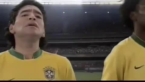 Maradona sonhando