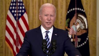 'Putin chose this war' -Biden on Russia's invasion of Ukraine