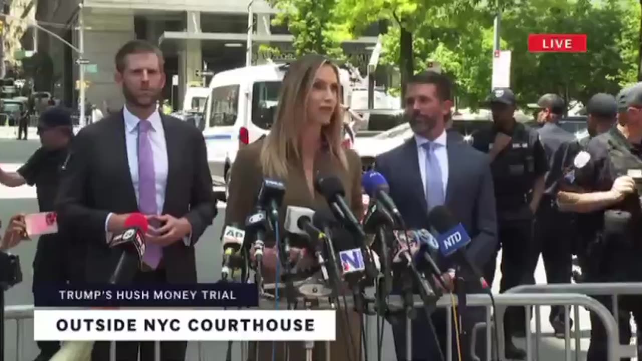 Lara Lea Trump: "This was never a case about seeking justice"