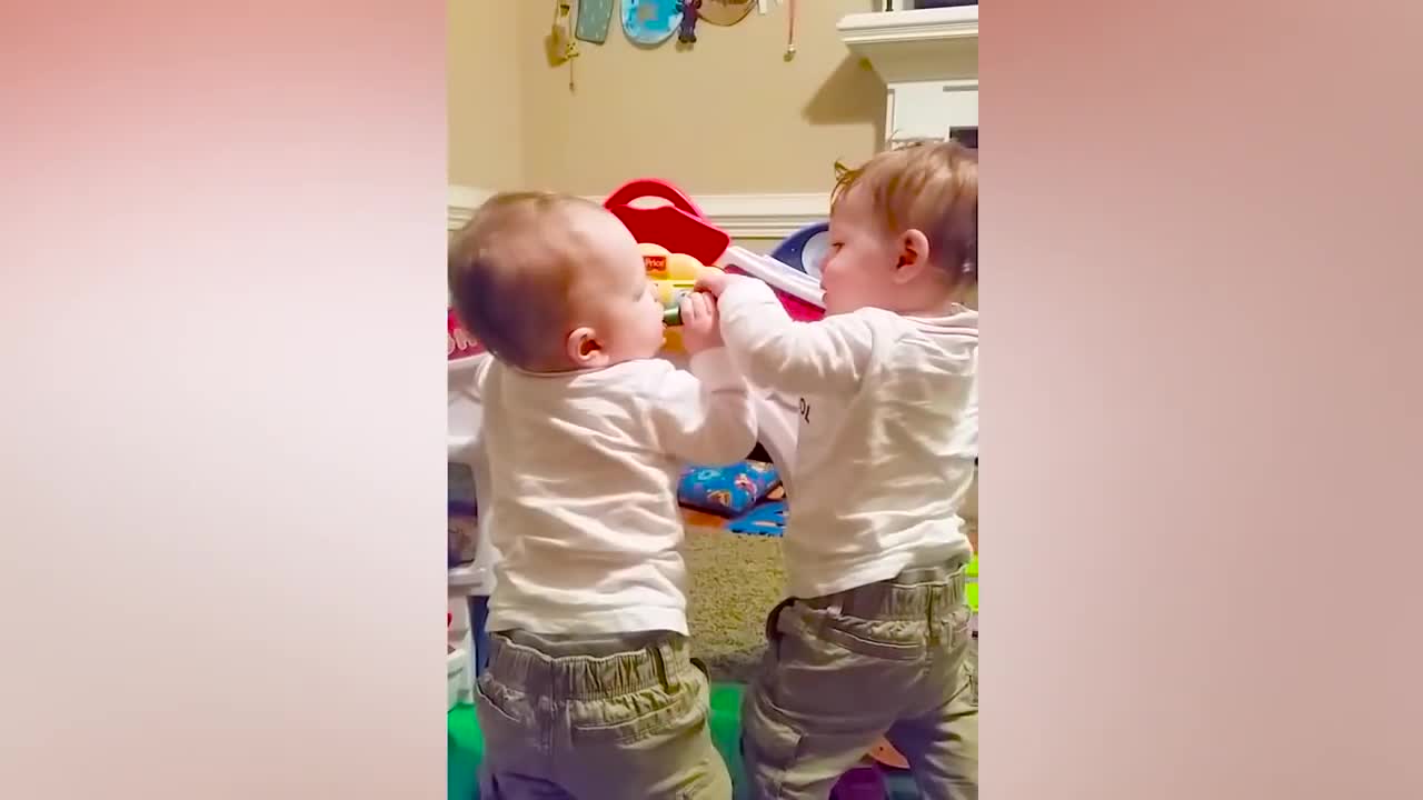 Battle of the Twins ?? | Baby Cute Funny Moments