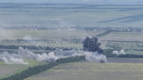 Offensive in Zaporozhye. Detailed video of the sweat in the technique.