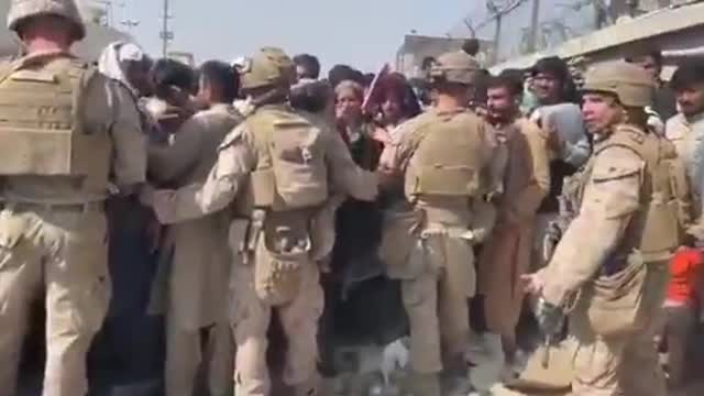 Yesterday The situation at the Kabul airport