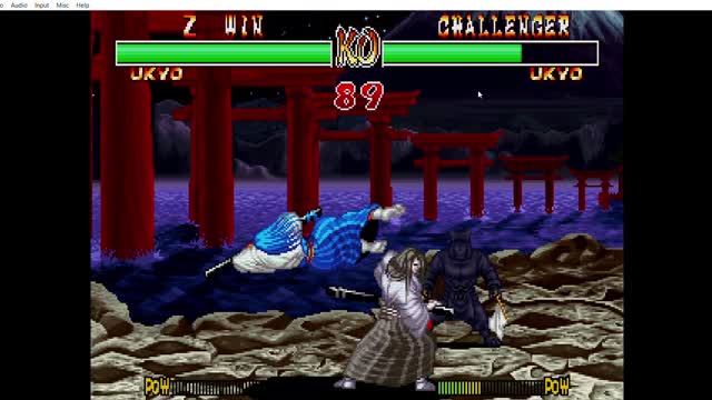 Samurai Shodown 2 Ukyo x Ukyo