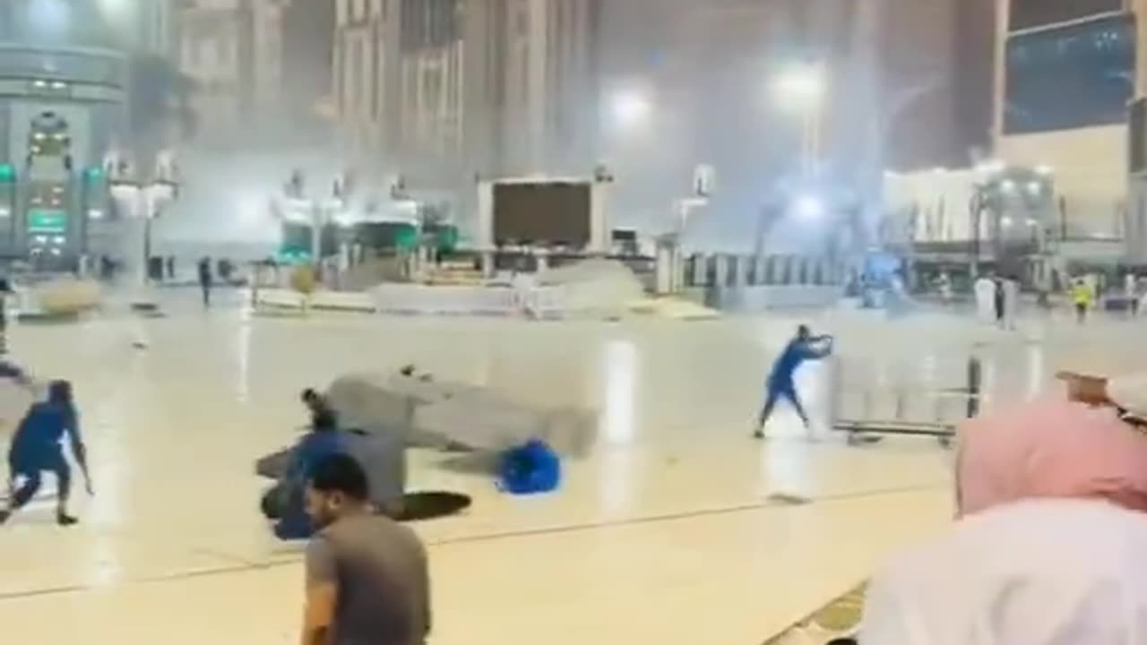 Heavy Rain and Strom in Makkah August 2023