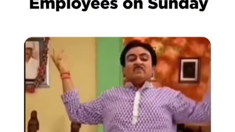 Every employee on sunday