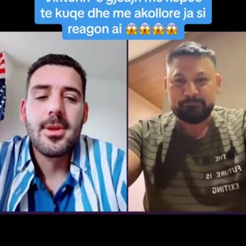 Viktorit i bejn gift taka te kuqe reagon keq ndaj gifterit #foryou #shorts