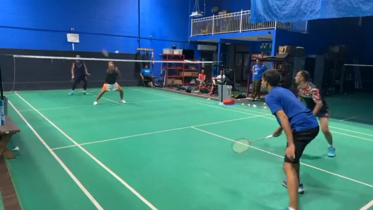 Badminton match Part 1