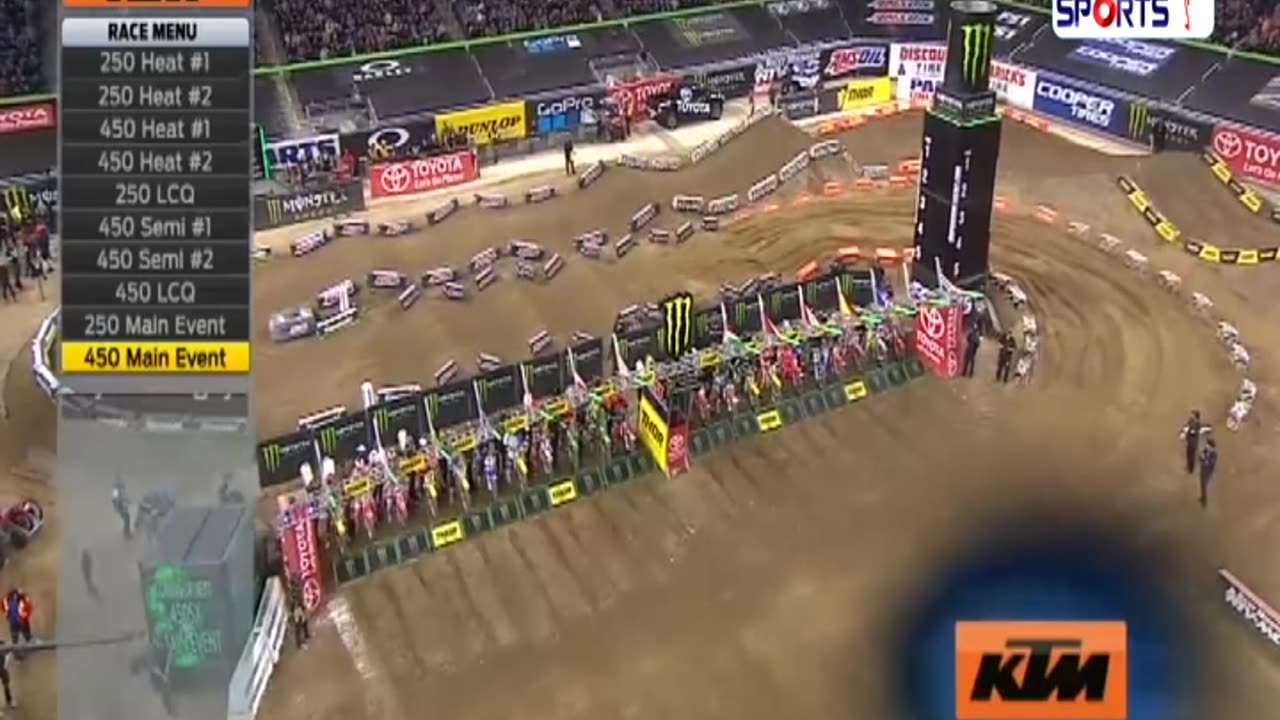 Supercross Rewind -450SX Main Bike Race Detroit