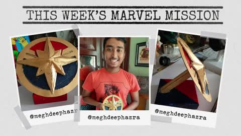 DIY Captain Marvel's Star of Hala!