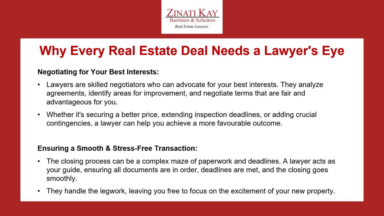 The Importance of Reviewing Real Estate Agreements with a Real Estate Lawyer