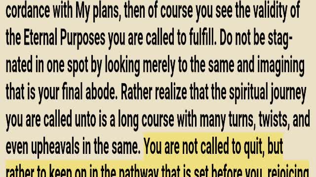 Words of the Spirit #8