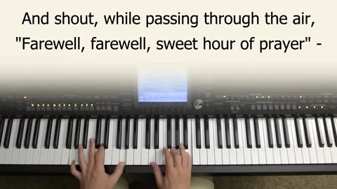 One Hour of Piano Hymns - 23 favorite instrumentals with lyrics.